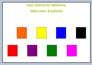 color choices 1